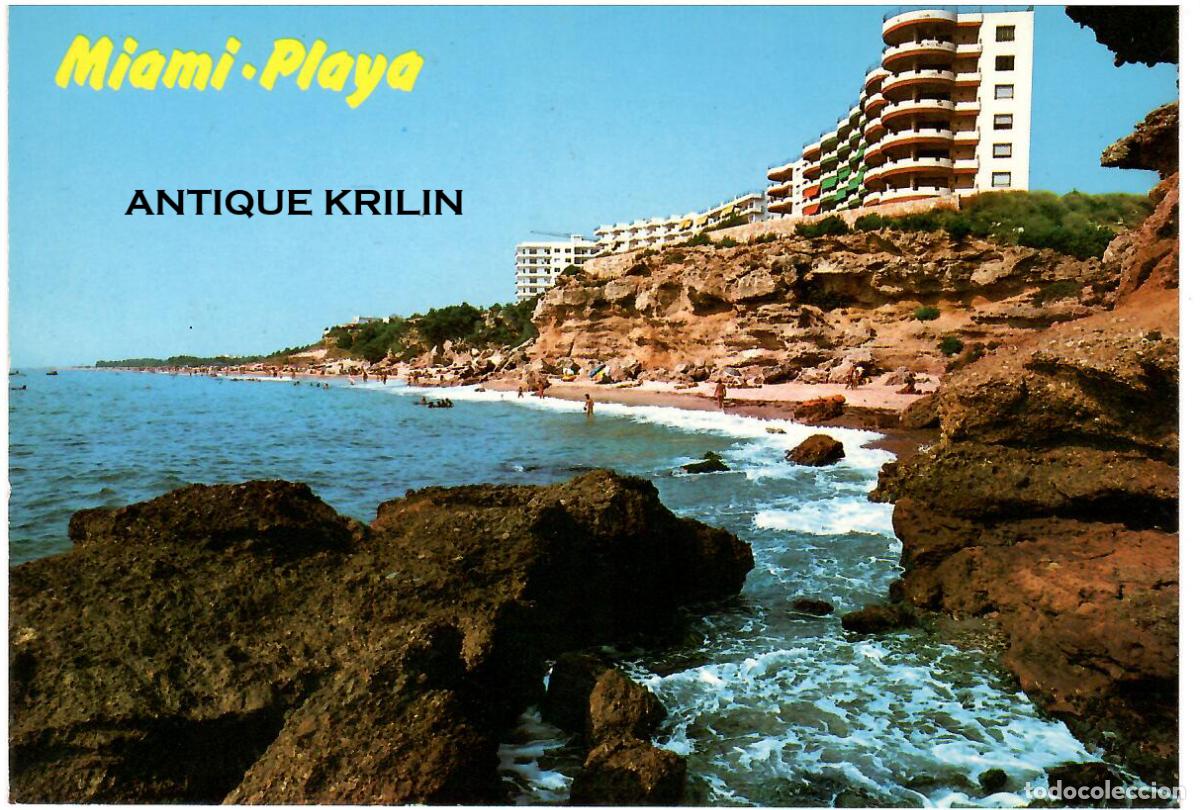 Postales: TARRAGONA / MIAMI-PLAYA N&ordm; 3 PLAYA / RAYMOND / SIN FRANQUEAR