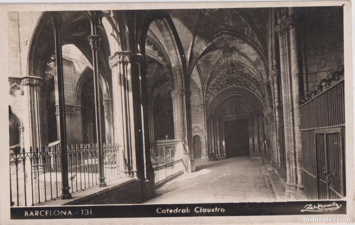 Postales: BARCELONA, CATEDRAL, CLAUSTRO - ZERKOWITZ N&ordm;131 - S/C
