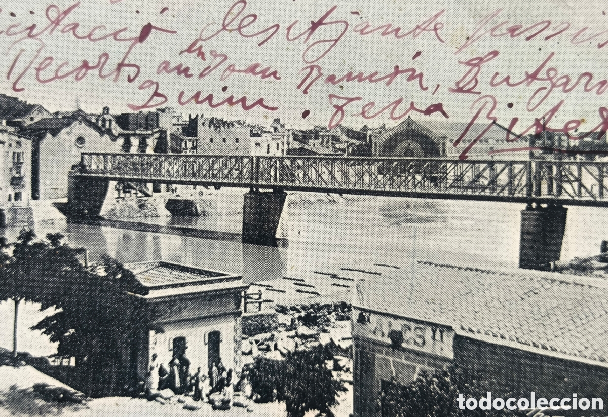 Postales: TORTOSA POSTAL CIRCULADA FOT. MASDEU 1915