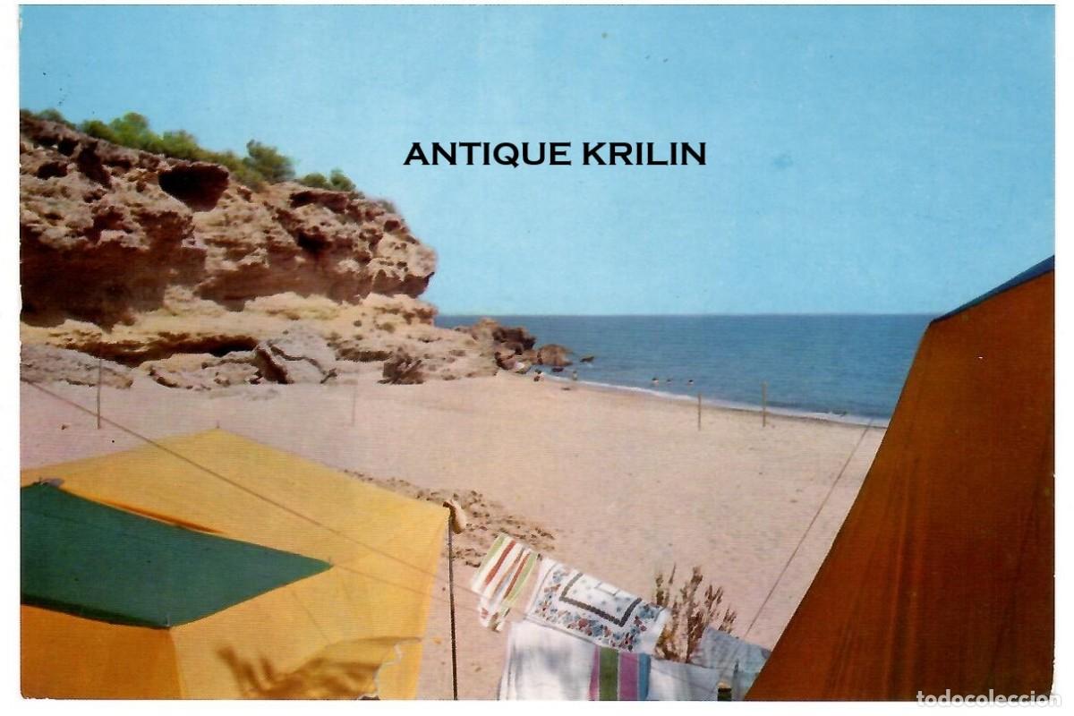 Cartoline: MIAMI-PLAYA / DETALLE DE LA PLAYA DEL CAMPING / EDICION CYP SERIE II N&ordm; 345 / SIN FRANQUEAR