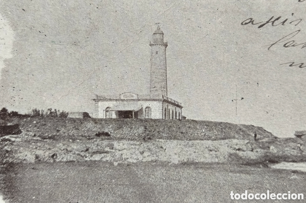 Postales: VILANOVA I LA GELTR&Uacute; FAR POSTAL CIRCULADA 1907