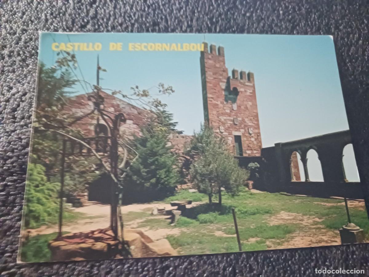 Postales: 6 RIUDECA&Ntilde;AS - CASTILLO DE ESCORNALBOU - CLAUSTRO., ED. RAYMOND