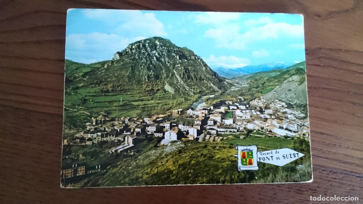 Postales: TARJETA POSTAL PIRINEO DE L&Eacute;RIDA PONT DE SUERT - NO CIRCULADA, ESCRITA