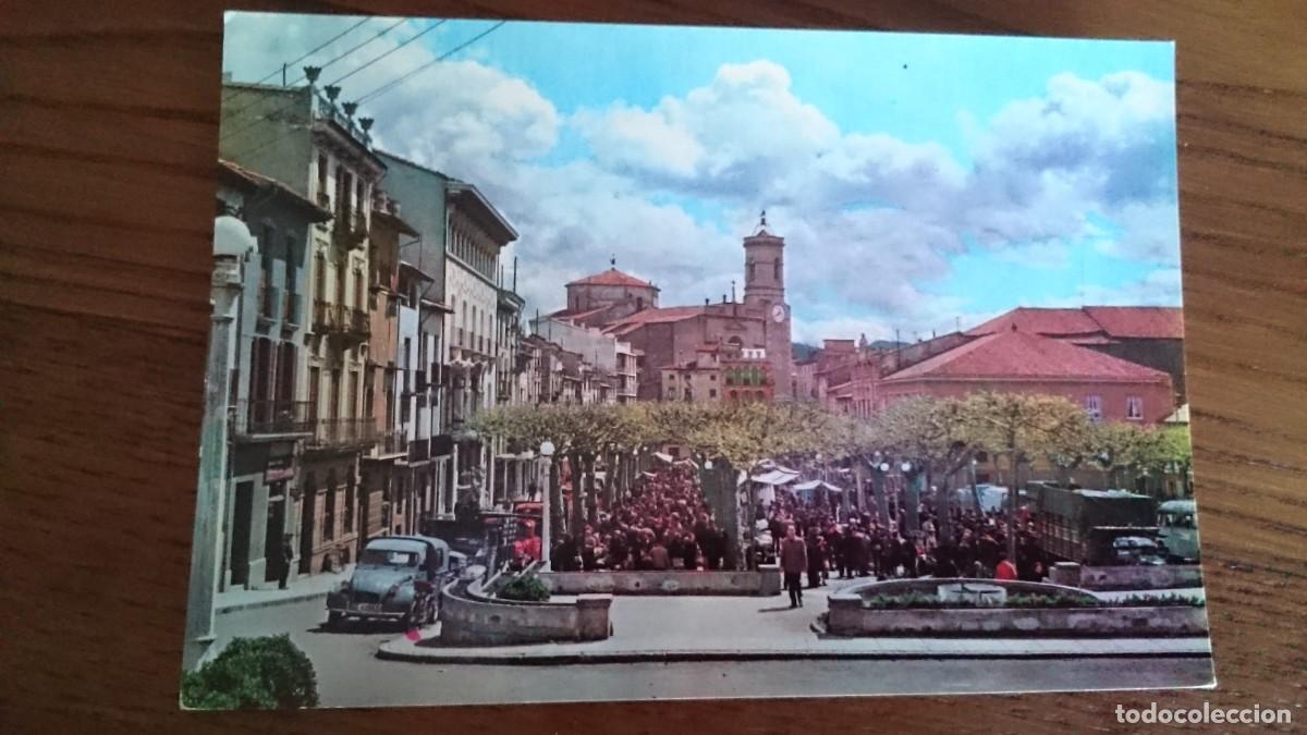 Postales: TARJETA POSTAL OLOT PASEO DE BLAY MERCADO - NO CIRCULADA NO ESCRITA
