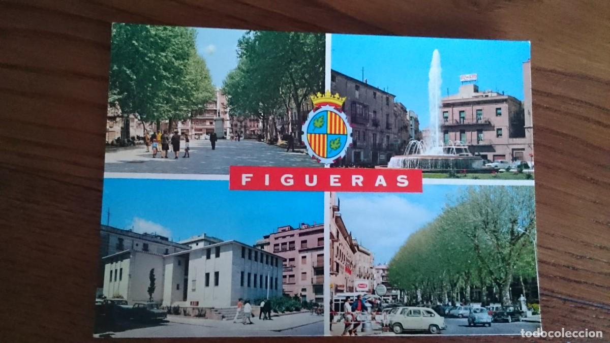 Postales: TARJETA POSTAL FIGUERAS VISTAS - NO CIRCULADA, ESCRITA A&Ntilde;O 70
