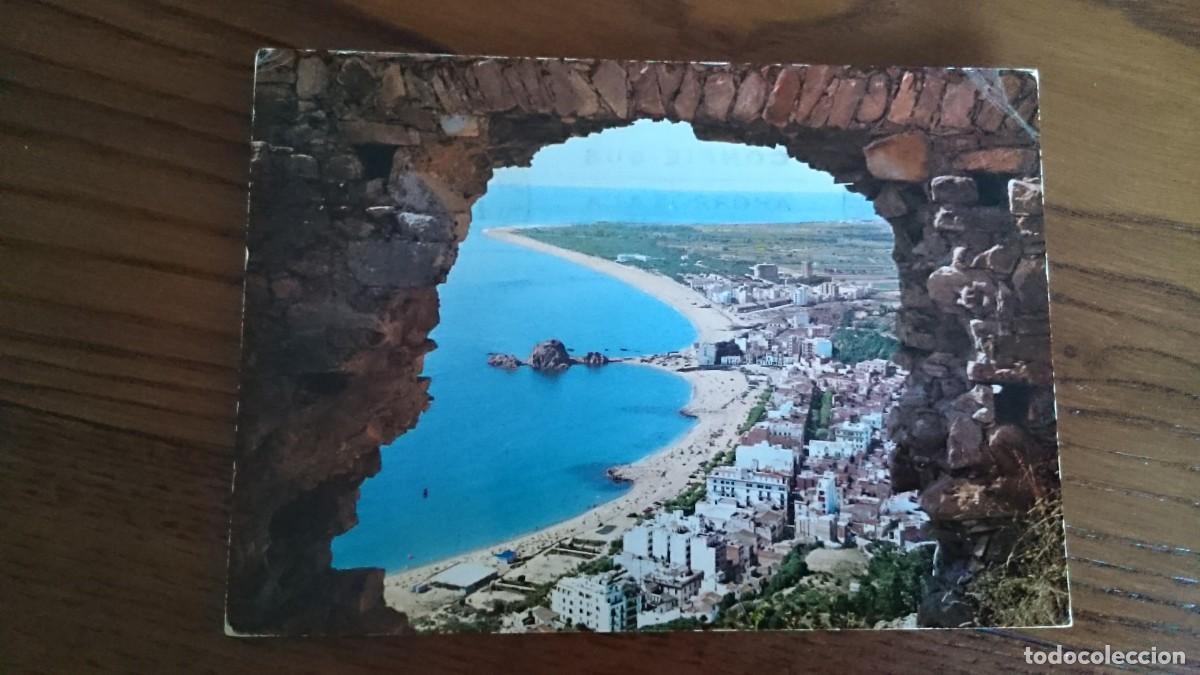 Postales: TARJETA POSTAL BLANES VISTA GENERAL DESDE SAN JUAN COSTA BRAVA - CIRCULADA