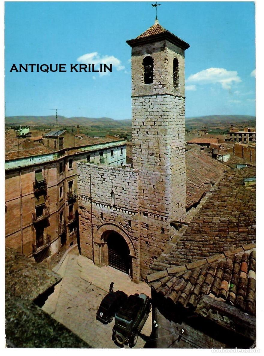 Postales: TARRAGONA / MONTBLANC N&ordm; 5 ESGLESIA S. MIQUEL / INICIATIVA TURISMO / FRANQUEADA