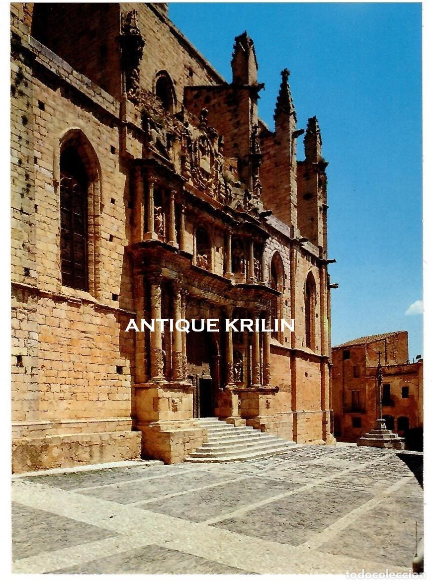 Postales: TARRAGONA / MONTBLANC N&ordm; 8 ESGLESIA FA&Ccedil;ANA SANTA MARIA / EDI. MUSEU ARXIU / SIN FRANQUEAR