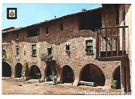 Postales: PORTICS DE LA PLA&Ccedil;A - PORTICOS OF THE SQUARE.- SANTA PAU / GIRONA