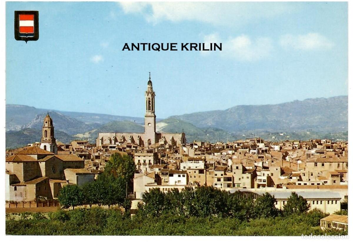 Postales: TARRAGONA / VALLS N&ordm; 4 VISTA GENERAL / ESCUDO DE ORO / SIN FRANQUEAR
