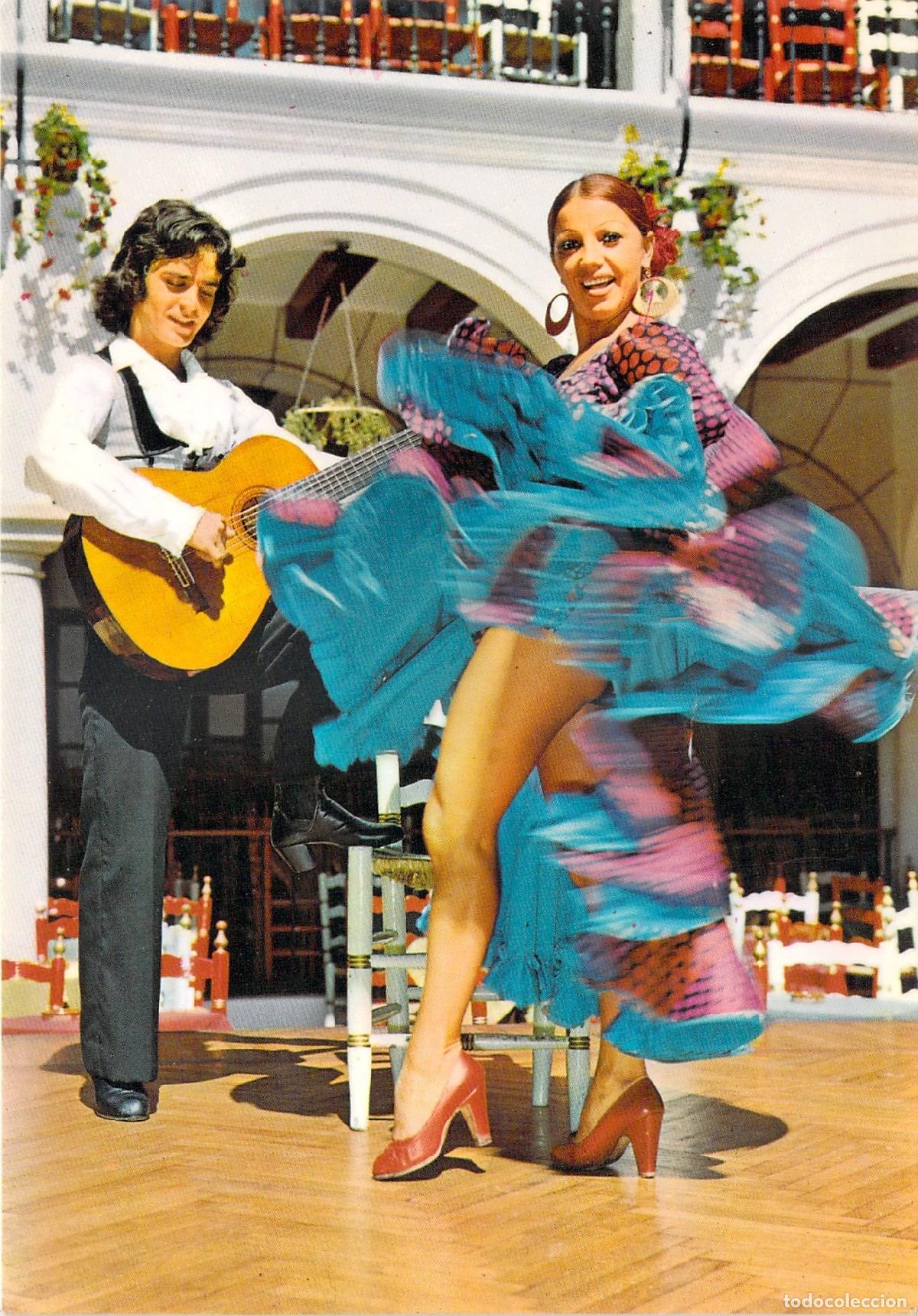 Postales: Postal de baile flamenco, Espa&ntilde;a T&iacute;pica, Ediciones Savir