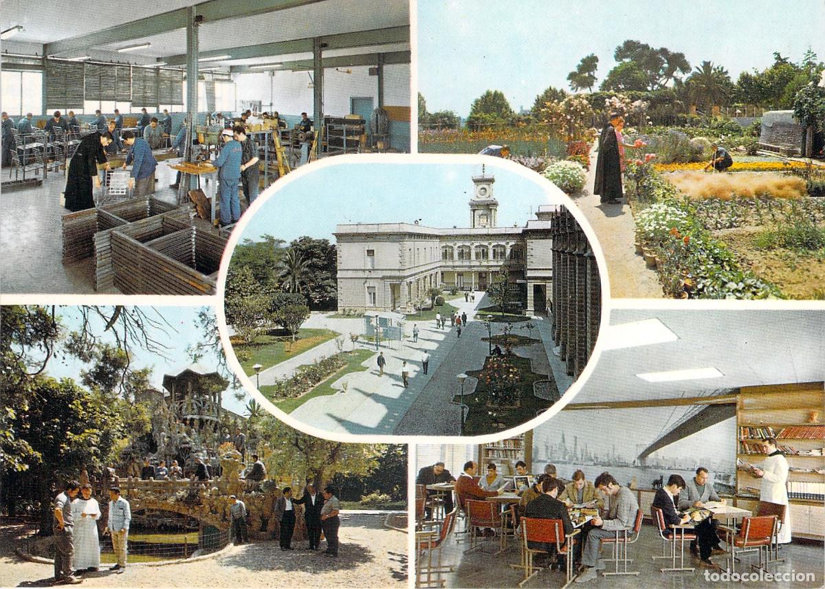 Postales: Postal Hospital Psiqui&aacute;trico Nuestra Se&ntilde;ora de Montserrat, Sant Boi, Barcelona