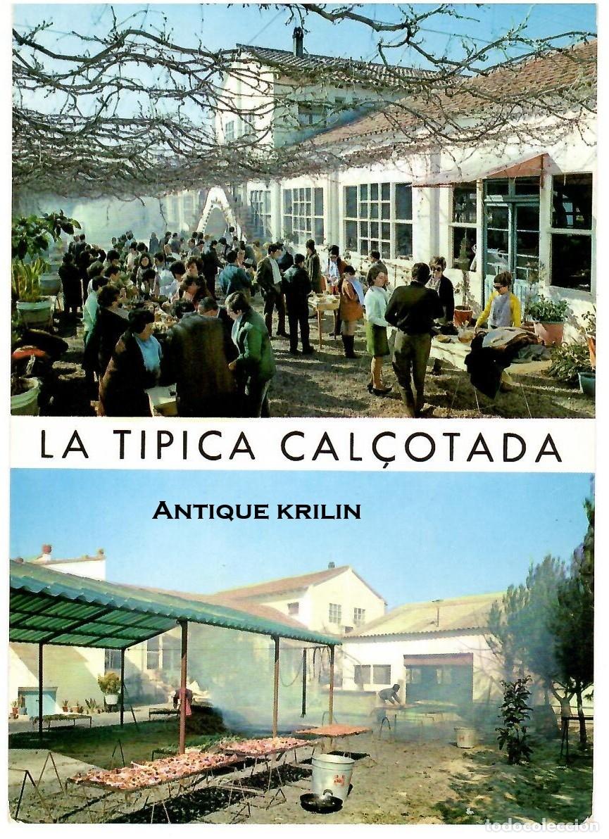 Postales: VALLS / MASIA VALLENSE / TIPICA CAL&Ccedil;OTADA / EDICION VALMAN / SIN FRANQUEAR