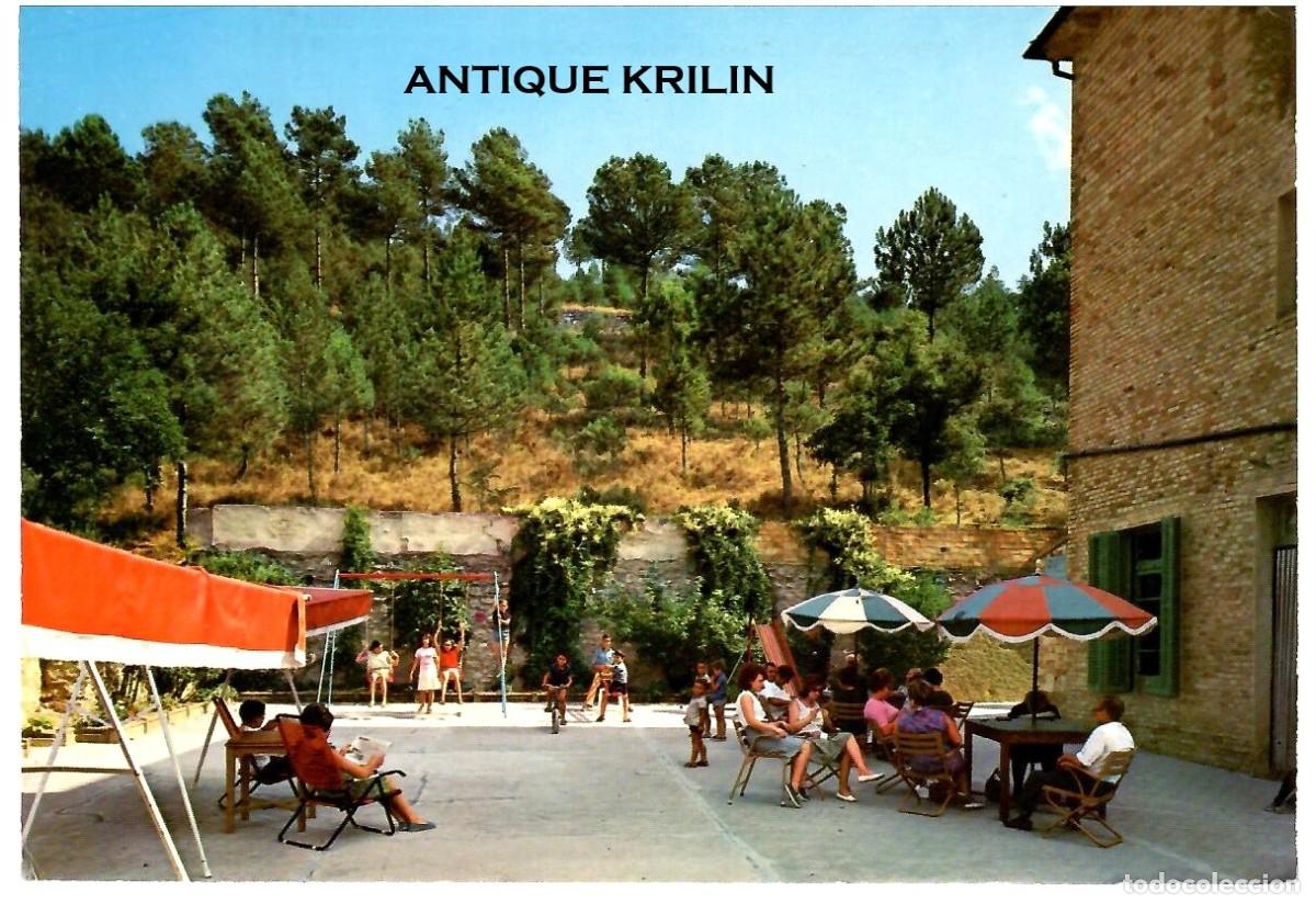 Postales: TARRAGONA / VALLFOGONA DE RIUCORP N&ordm; 6 PENSION LA DOLORES , TERRAZA / RAYMOND / SIN FRANQUEAR