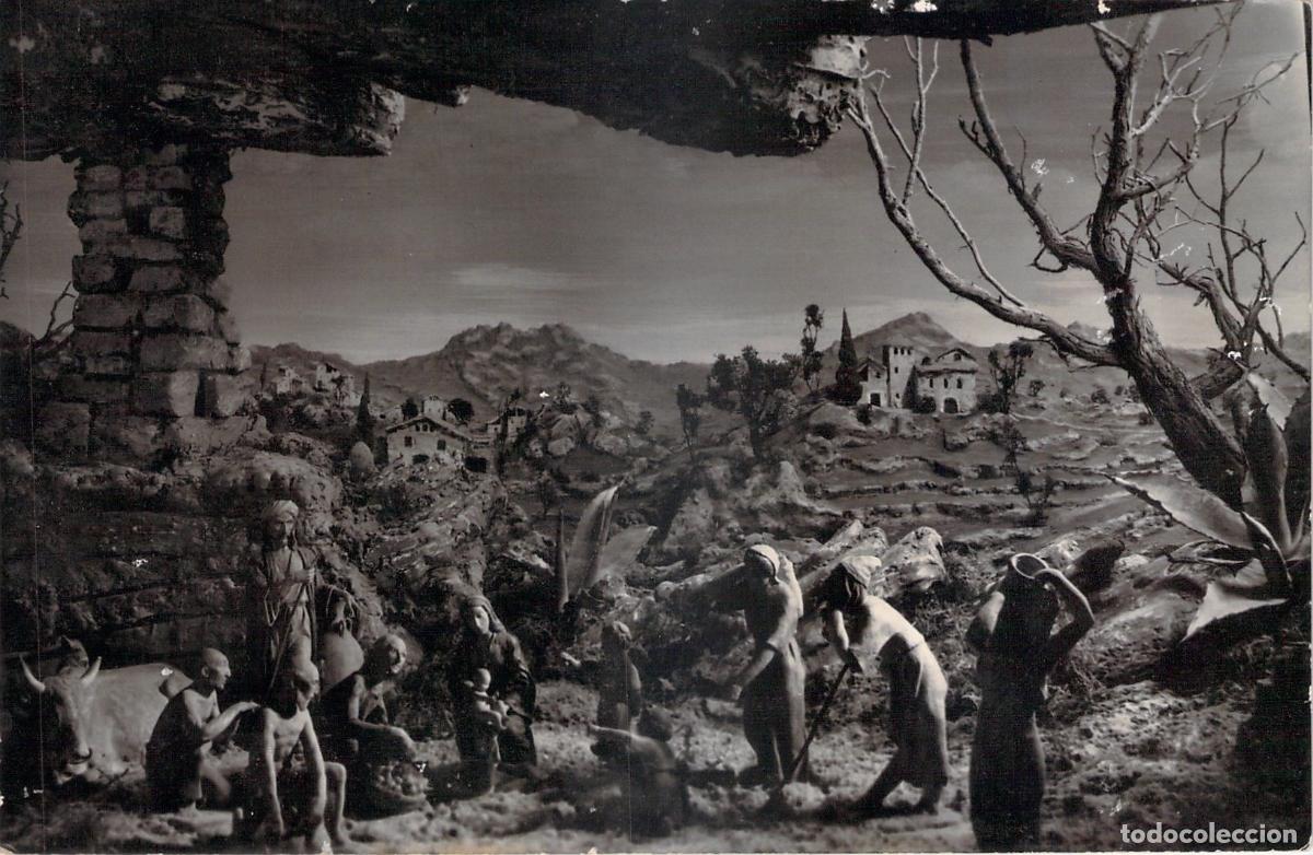 Postales: Postal de Pesebre Asociacion de Pesebristas de Barcelona