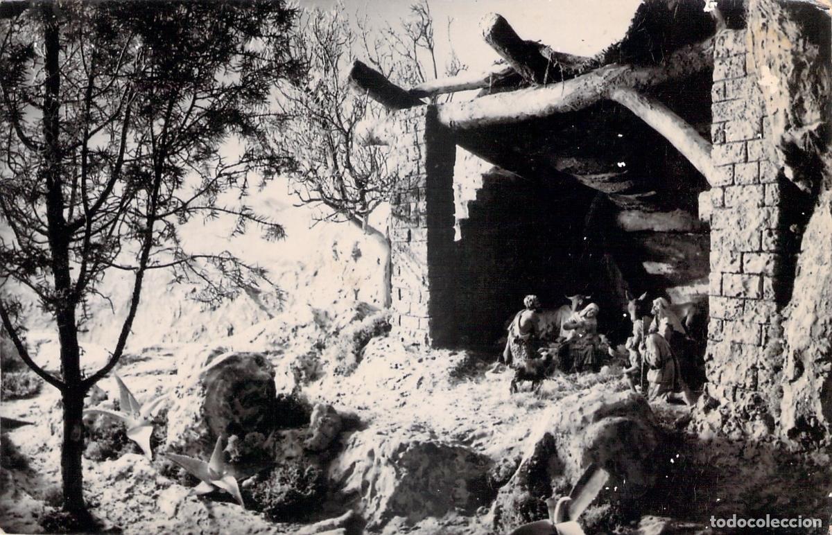 Postales: Postal de Bel&eacute;n tradicional de la Asociaci&oacute;n de Pesebristas de Barcelona