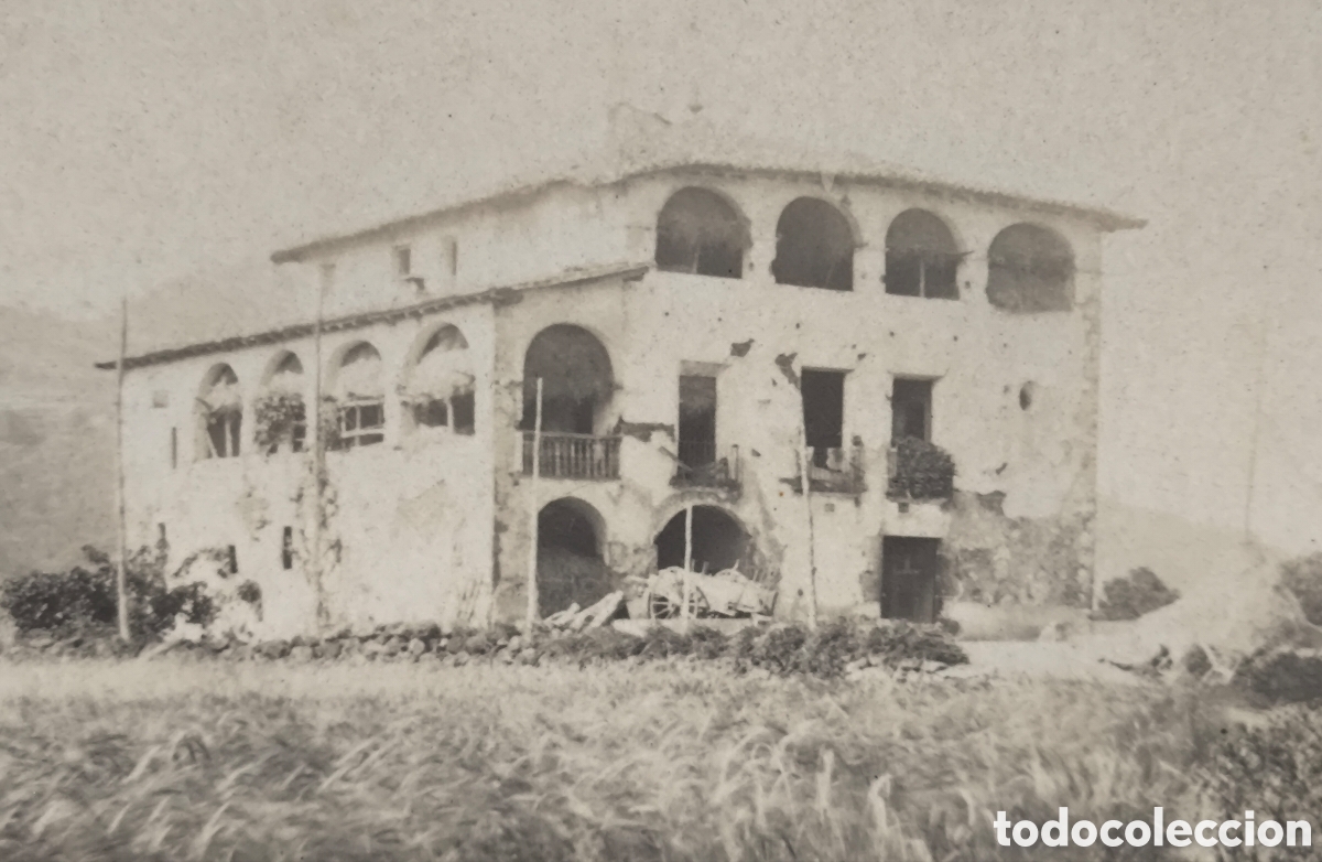 Postales: MAS EL CASS&Eacute;S PLA DE DALT POSTAL FOTOGR&Aacute;FICA OLOT LA GARROTXA C. 1915
