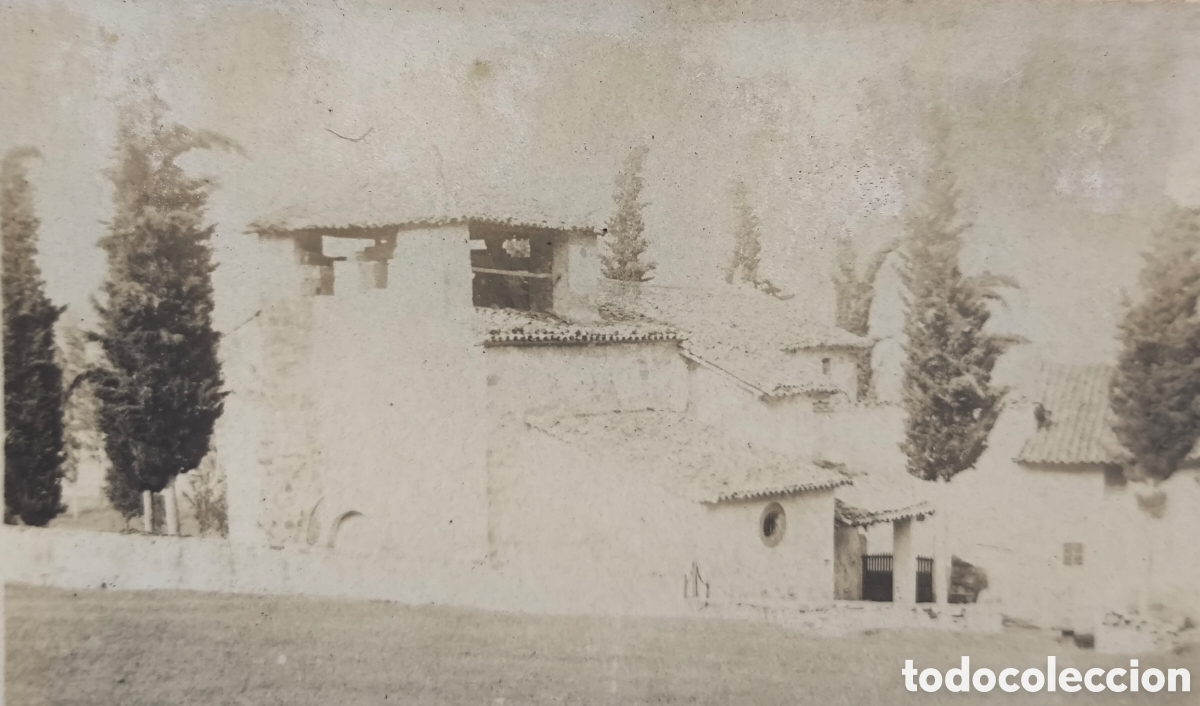Postales: PUIGPARDINES ESGL&Eacute;SIA SANT PRIVAT D'EN BAS POSTAL FOTOGR&Aacute;FICA OLOT LA GARROTXA C. 1915