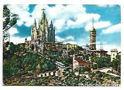 Postales: BASILICA NACIONAL EXPIATORIA DEL SAGRADO CORAZON.- TIBIDABO / BARCELONA