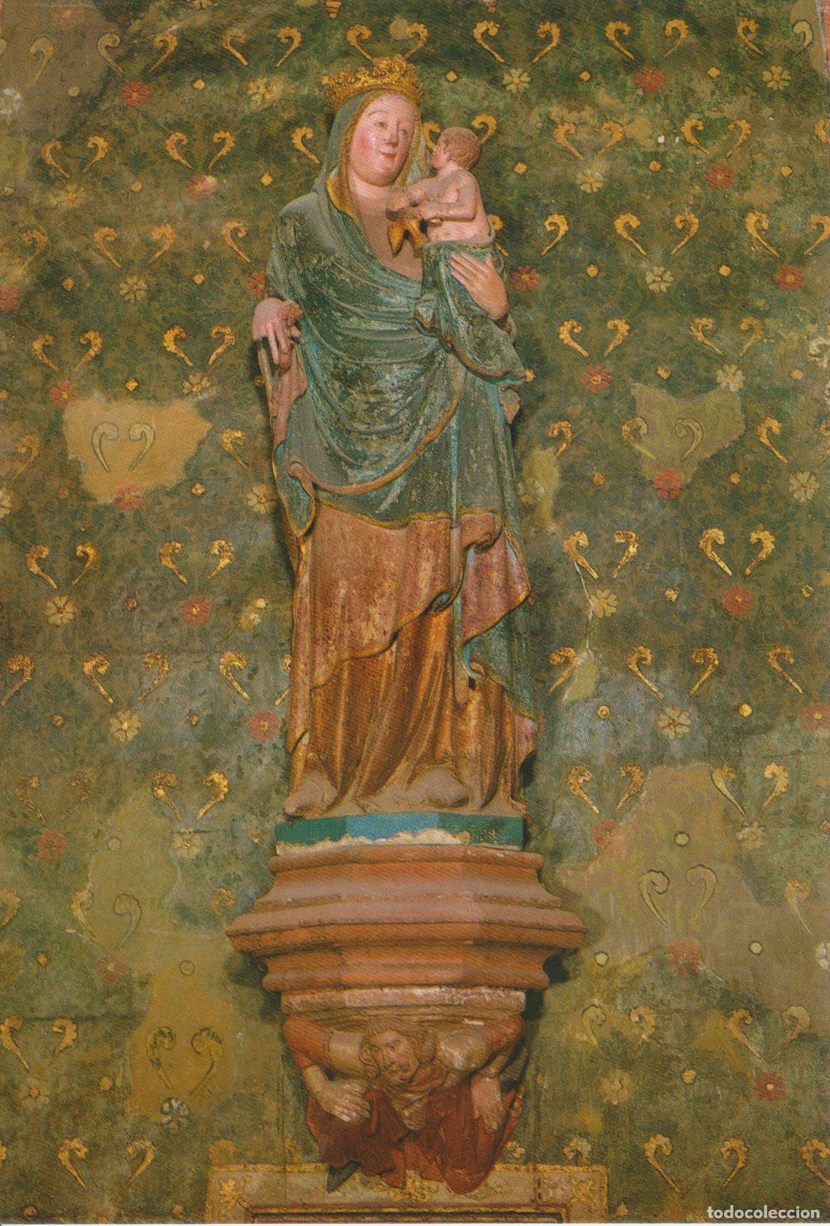 Postales: MONESTIR DE STA. MARIA DE PEDRALBES, VERGE DE LA SAL CAPITULAR (S.XV) - ZERKOWITZ - S/C