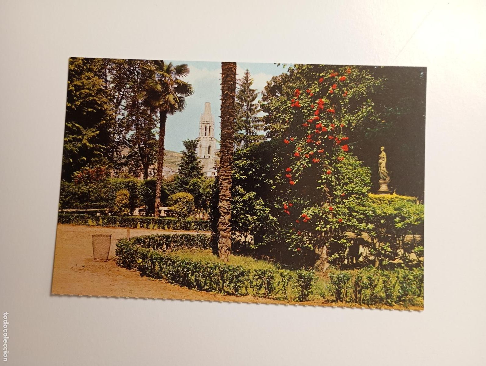 Postkarten: POSTAL DE GERONA. SAN F&Eacute;LIX DESDE LOS JARDINES. TDKP30M