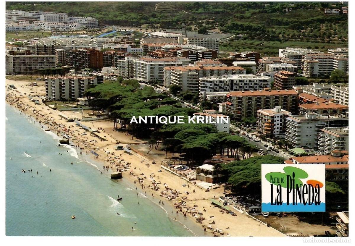 Postales: TARRAGONA / VILASECA / PLATJA DE LA PINEDA , AEREA / RAYMOND / SIN FRANQUEAR