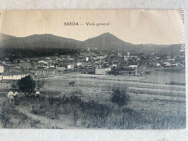 Postales: Breda. Vista general. Sin editor. Escrita en dorso