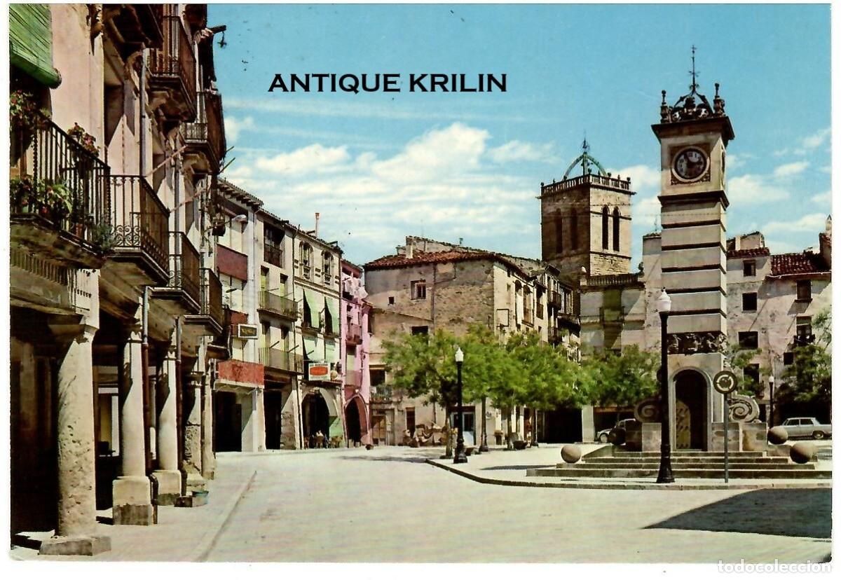 Postales: SANTA COLOMA DE QUERALT N&ordm; 4 PLAZA DEL GENERALISIMO / RAYMOND / FRANQUEADA
