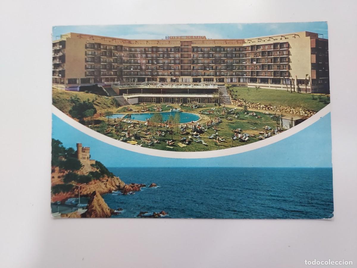 Postales: POSTAL LLORET DE MAR HOTEL SAMBA. 1973. CIRCULADA. DIGASA. GERONA