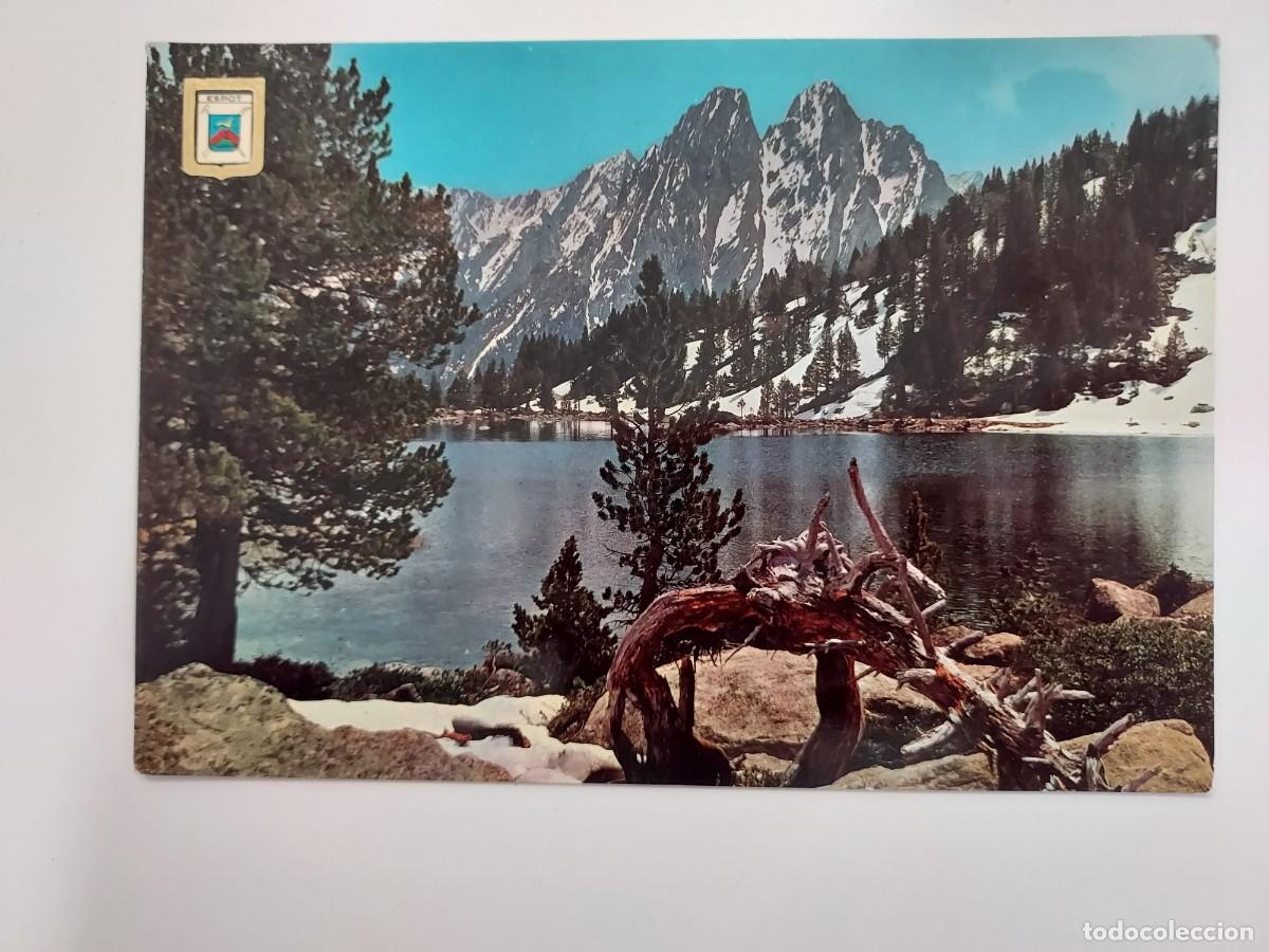 Postales: POSTAL VALL D'ESPOT LAGO SANT MAURICI. 1964. SIN CIRCULAR. SOBERANAS. LERIDA