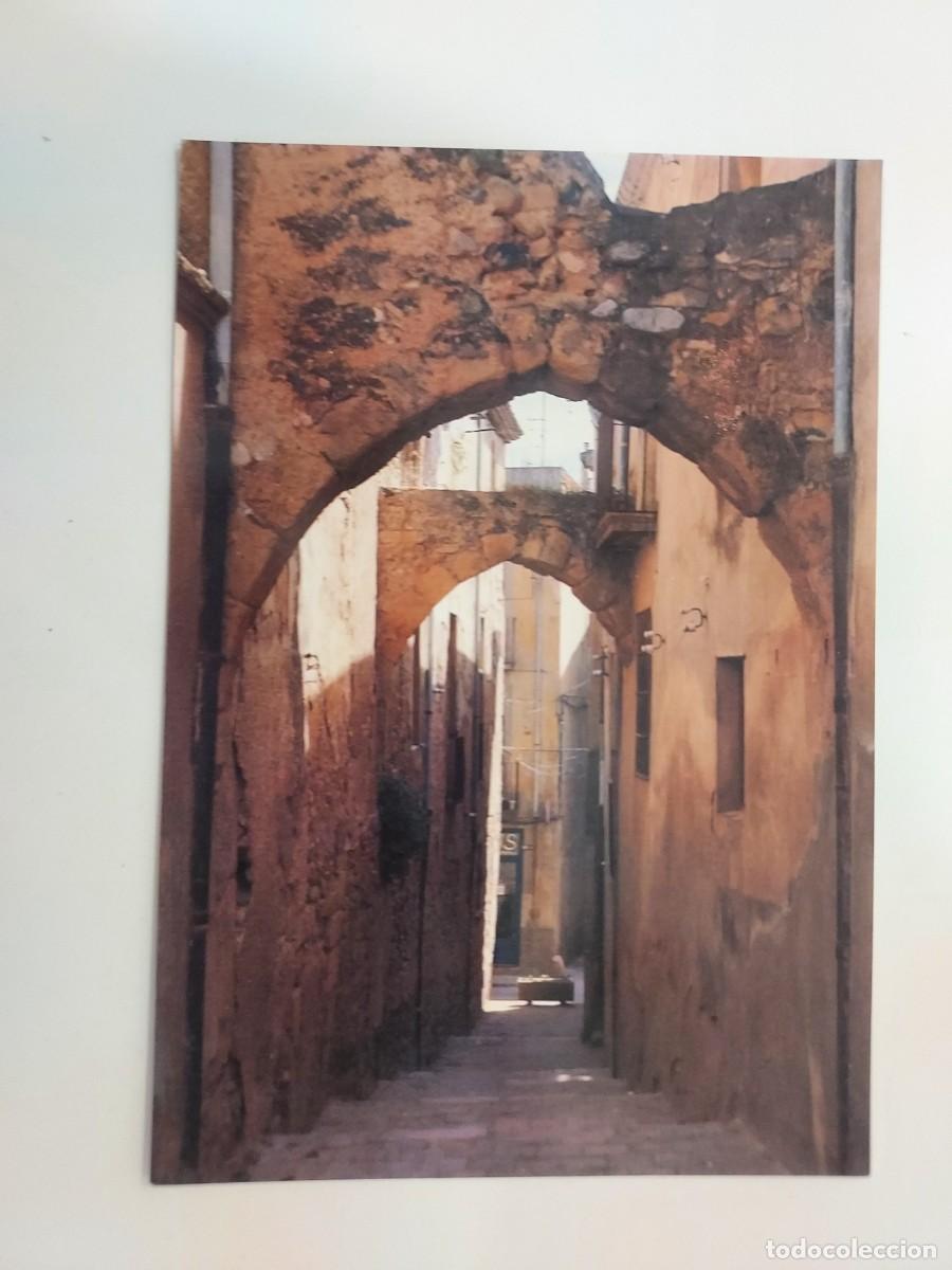 Postales: POSTAL MONTBLANC CARRER PLEBANIA. 1987. SIN CIRCULAR. VISITABELLA. TARRAGONA