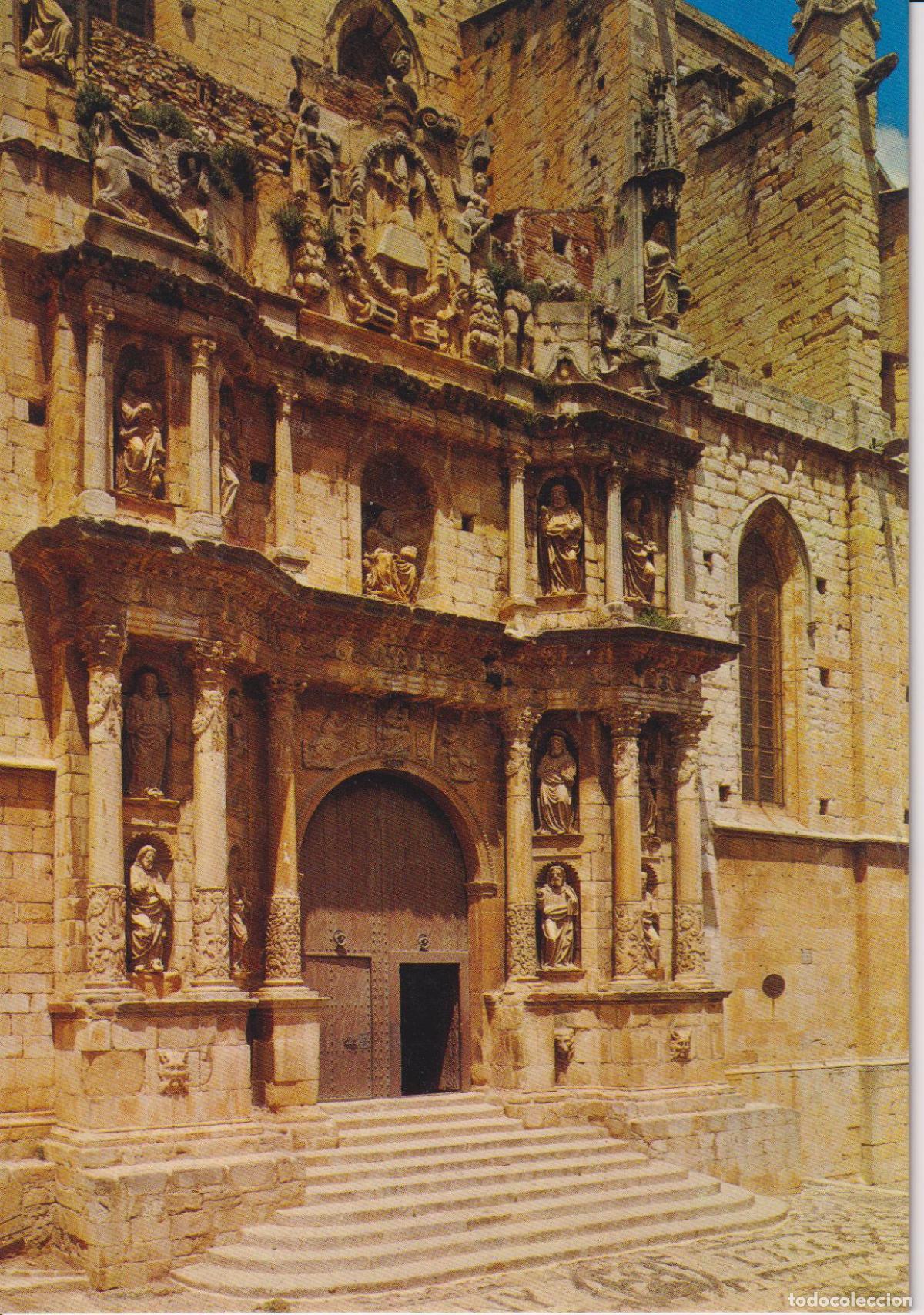 Postales: MONTBLANC (TARRAGONA) FA&Ccedil;ANA RENAIXENTISTA DE SANTA MARIA S.XVII - FOTO COLOR RAYMOND N&ordm;1 - S/C