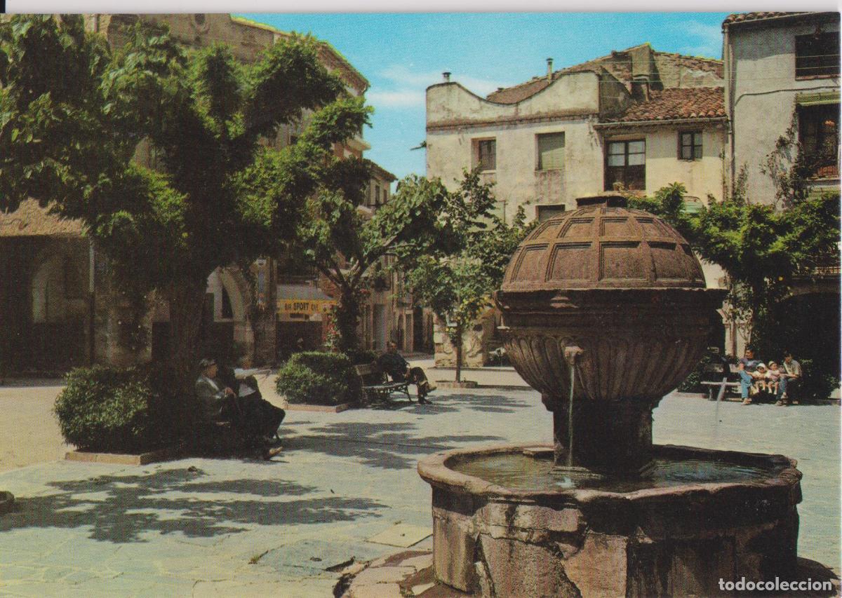 Postales: PRADES (TARRAGONA) PLAZA MAYOR. FUENTE - FOTO COLOR RAYMOND N&ordm;10 - S/C