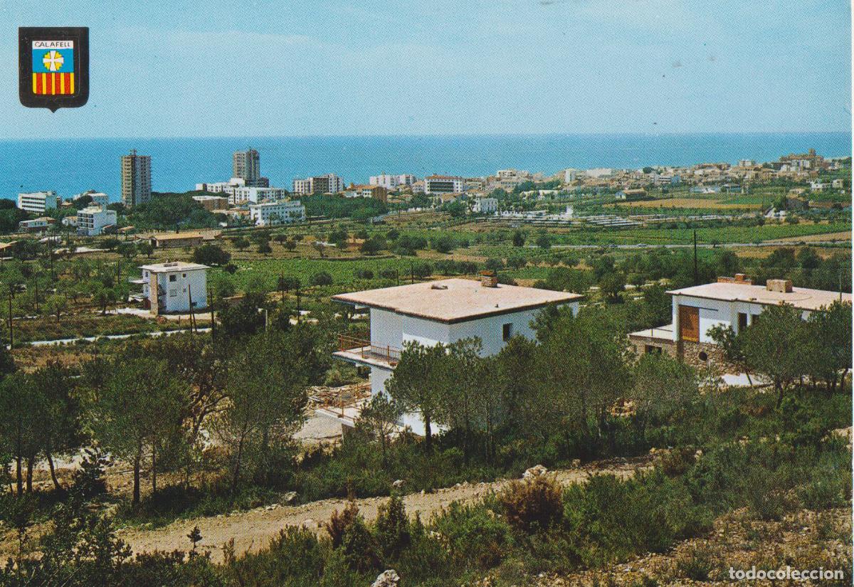 Postales: CALAFELL (TARRAGONA) PLAYA, VISTA GENERAL - ESCUDO DE ORO N&ordm;2881 - S/C