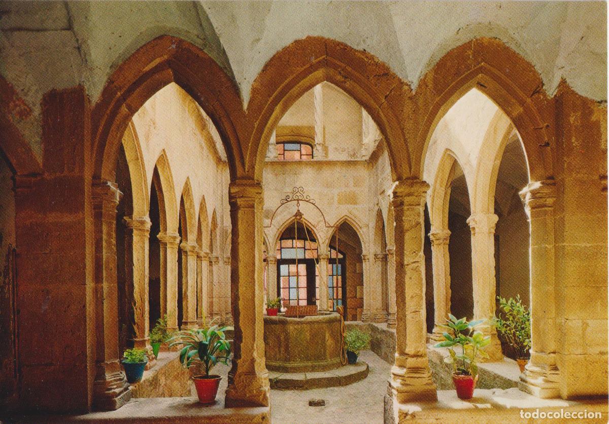 Postales: MONTBLANC (TARRAGONA) HOSPITAL DE SANTA MAGDALENA, CLAUSTRO (S.XV) - FOTO COLOR RAYMOND N&ordm;9 - S/C