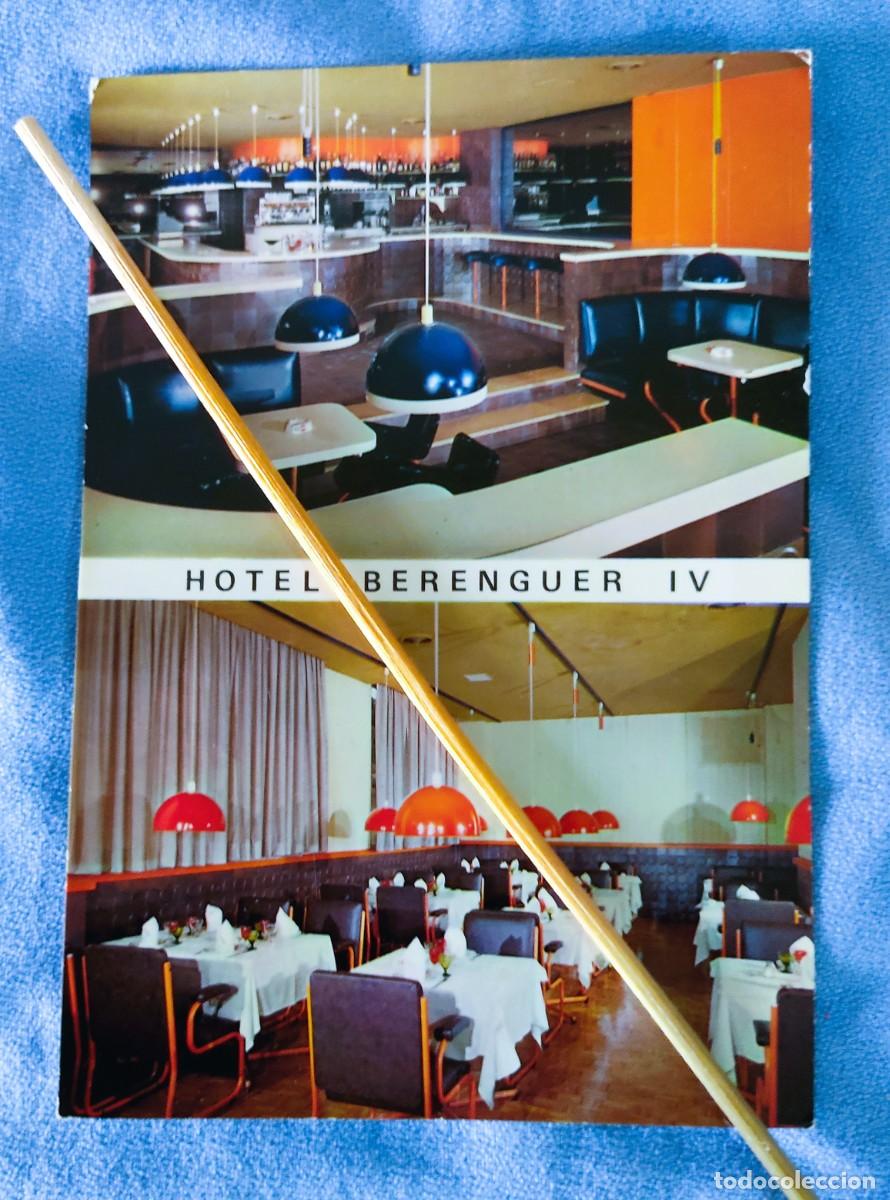 Postales: ANTIGUA POSTAL DE TORTOSA HOTEL BERENGUER IV