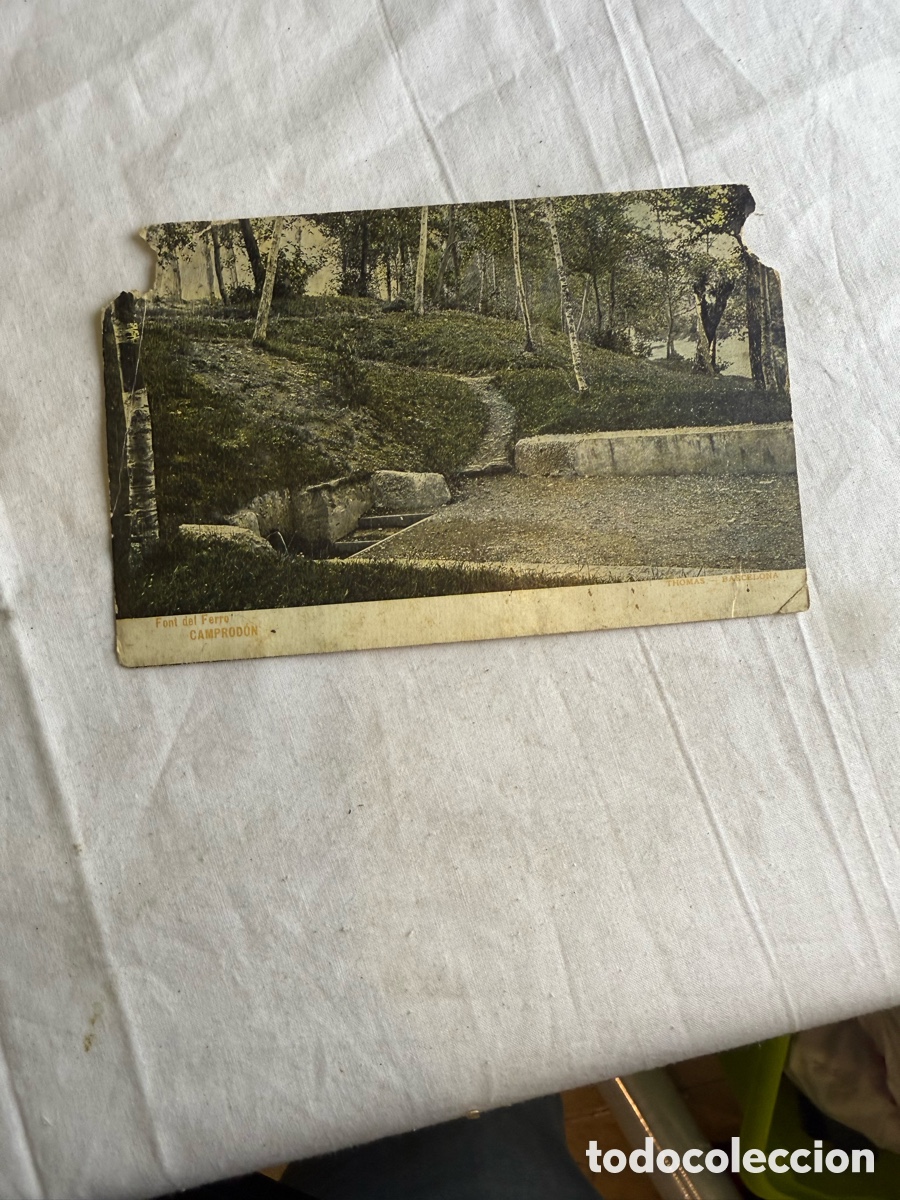 Postales: Postal antigua Camprodon &ndash; Font del Ferro &ndash; a&ntilde;os 1910-20