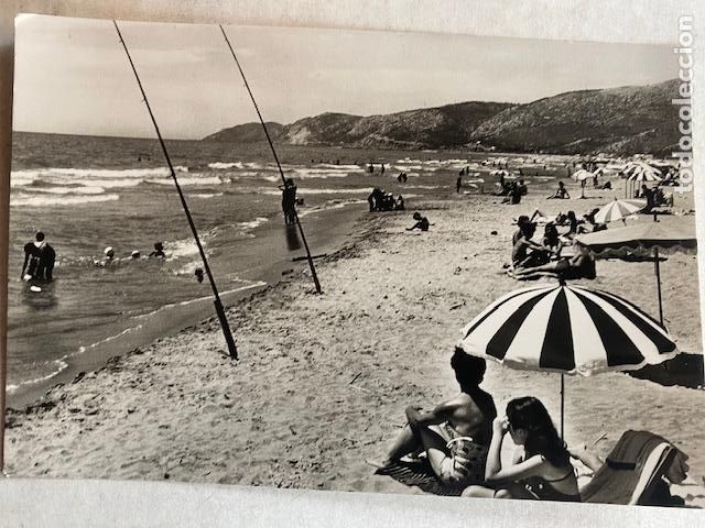Postales: Castelldefels. N&ordm; 10272. Playa y costa de Garraf. Ed. Zerkowitz. Postal sin circular