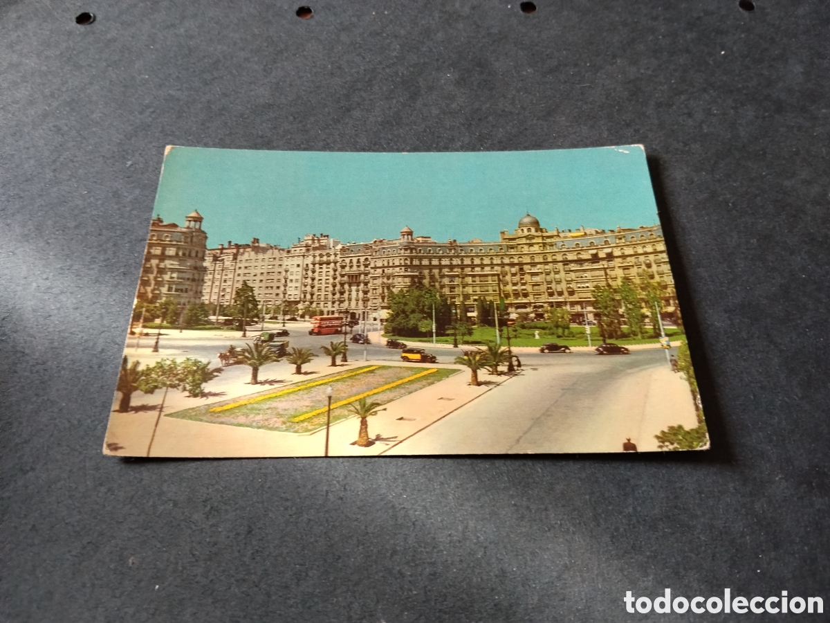 Postales: Postal Barcelona Plaza Calvo Sotelo