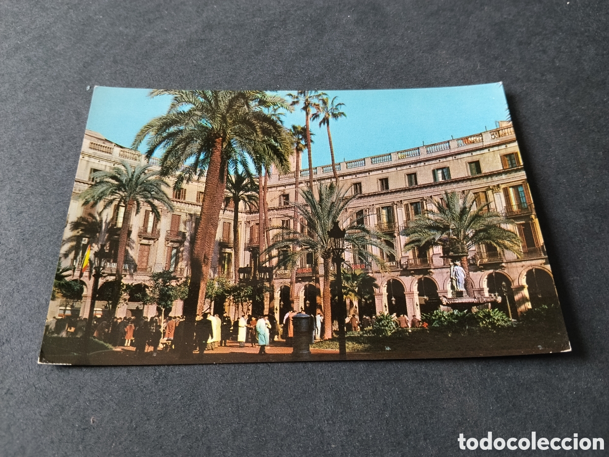 Postales: Postal Barcelona Plaza Real