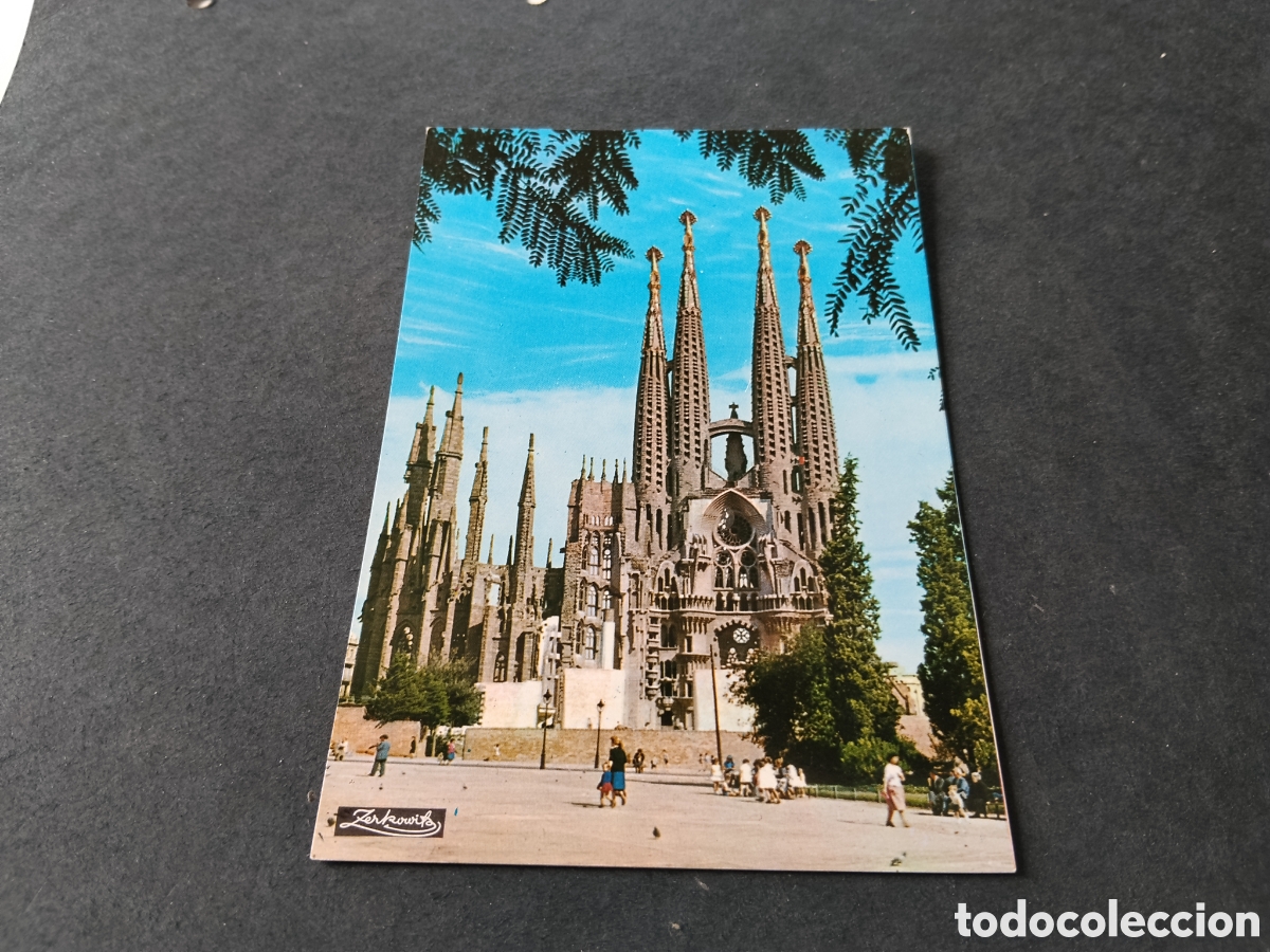 Postales: Postal Barcelona sagrada familia