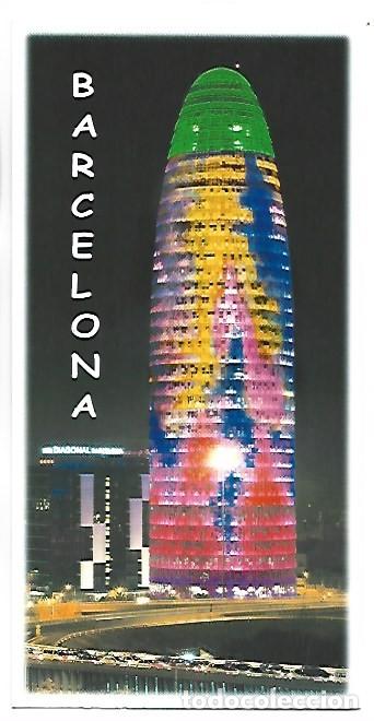 Postales: TORRE AGBAR.- BARCELONA