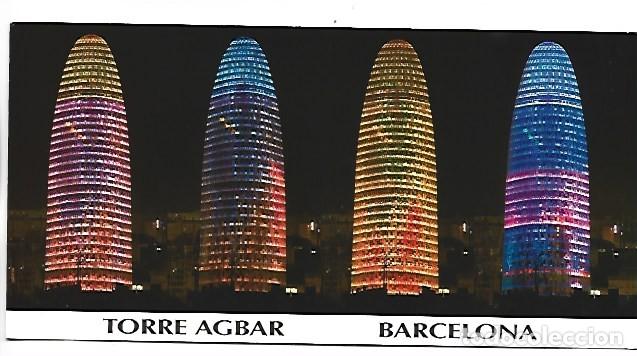 Postales: TORRE AGBAR.- BARCELONA - Foto 1