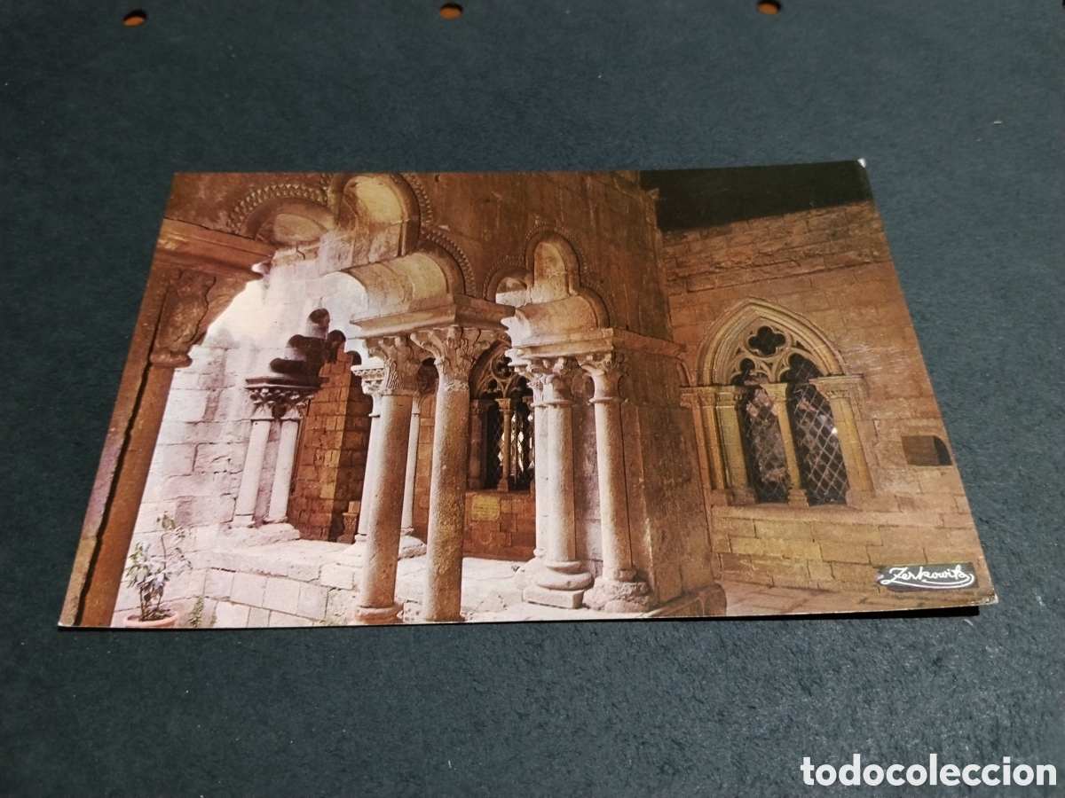 Postales: Postal Barcelona iglesia, claustro