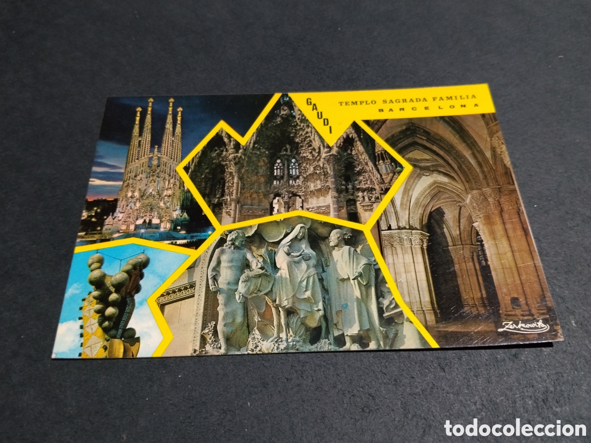 Postales: Postal Barcelona sagrada familia