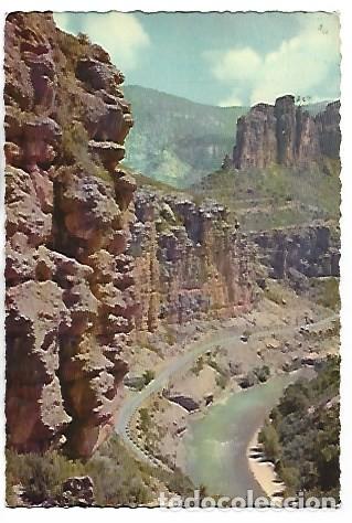 Postales: DESFILADERO DE &rdquo;COLLEGATS&rdquo;. INMEDIACIONES DE LA POBLA DE SEGUR / LLEIDA