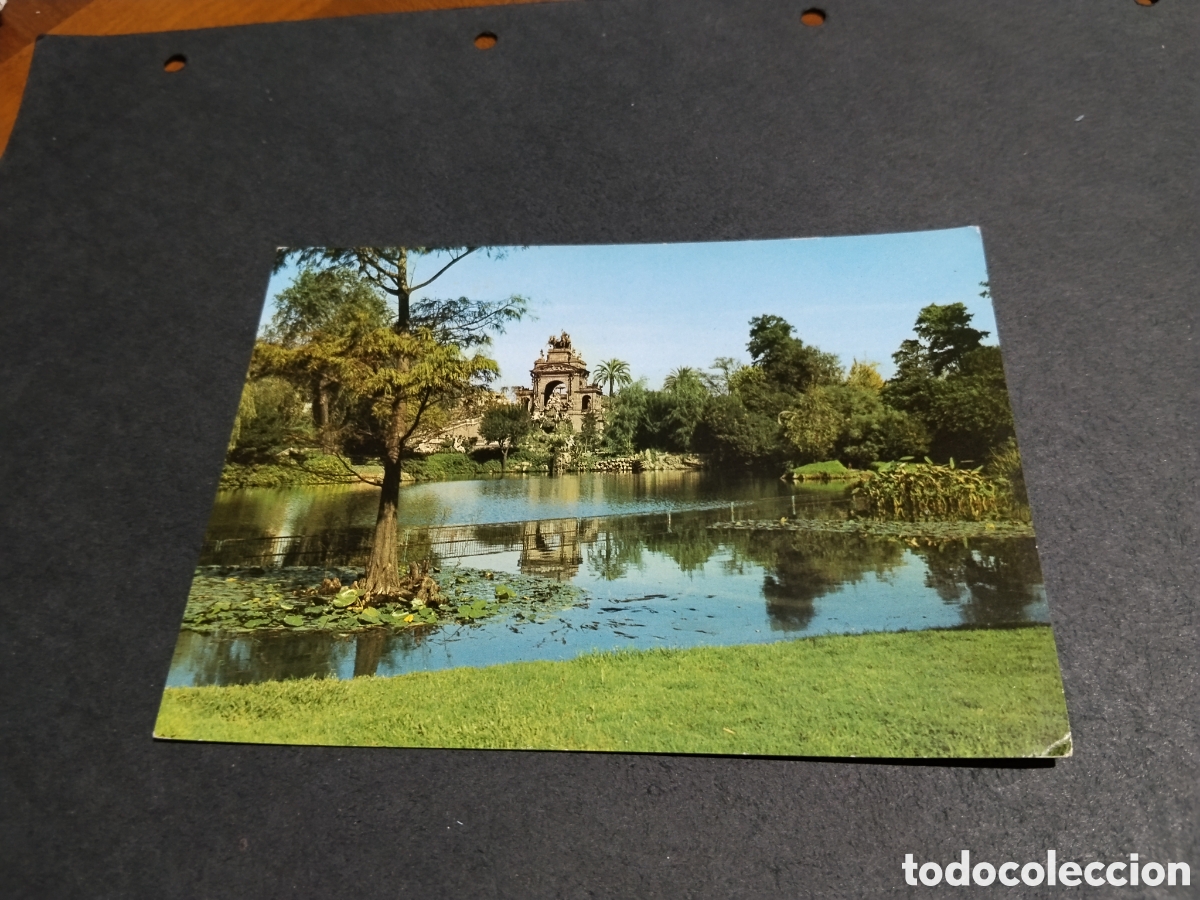 Postales: Postal Barcelona parque