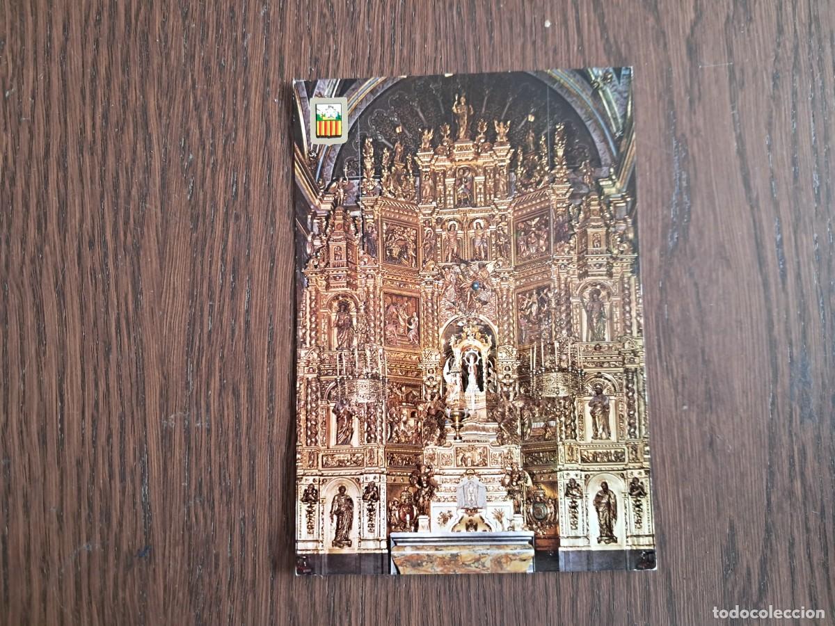 Postales: postal de Espa&ntilde;a, altar de santuari de nostra senyora de la Gleva,Les Masies de Voltreg&agrave;, Barcelona.