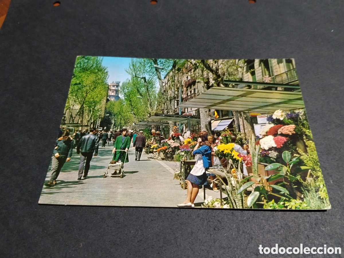 Postales: Postal Barcelona Rambla - Foto 1