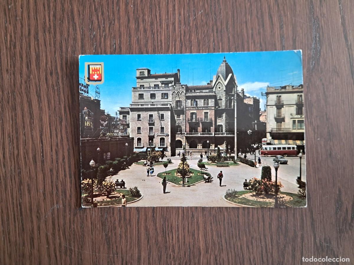 Postales: postal de Espa&ntilde;a, plaza de Santo Domingo, Manresa, Barcelona.